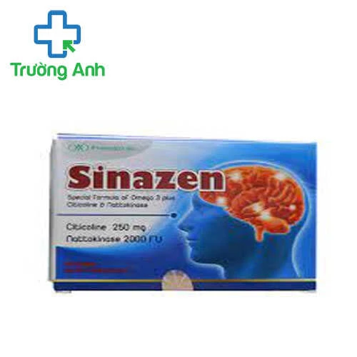 Sinazen - Hỗ trợ giúp tan máu đông, tăng cương máu lên não