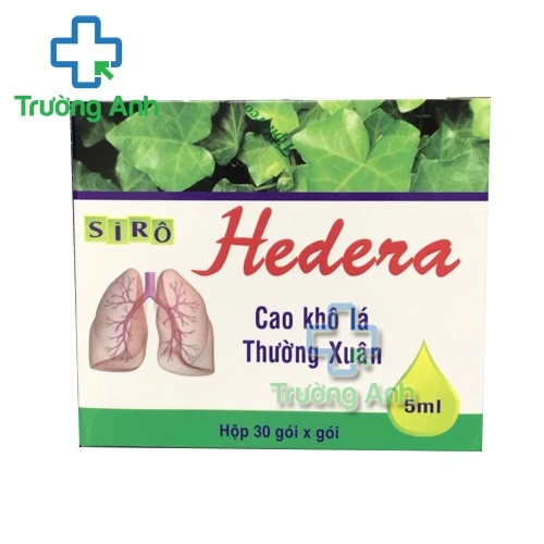 Sirô Hedera - Thuốc viêm đường hô hấp hiệu quả