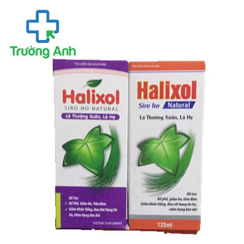 Siro ho Natural Halixol Santex (chai) - Giúp giảm ho, long đờm