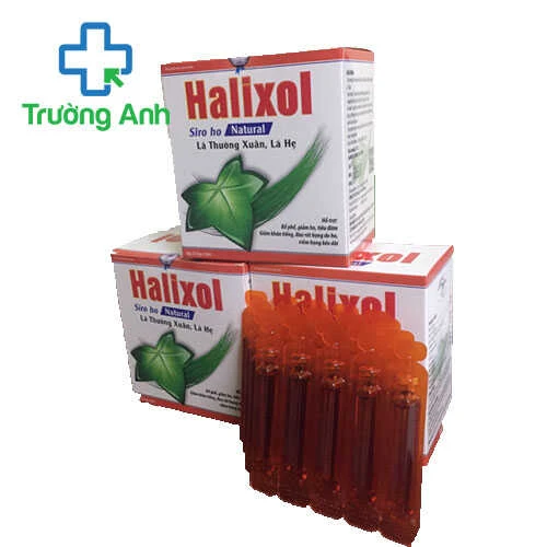 Siro ho Natural Halixol Santex (ống) - Hỗ trợ giảm ho, long đờm