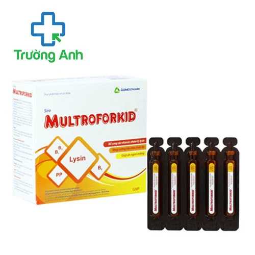 Siro Multroforkid (ống) - Giúp bé ăn ngon, hỗ trợ tiêu hóa