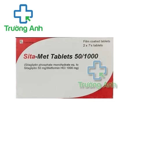 Sita-Met Tablets 50/1000 - Thuốc điều trị đái tháo đường