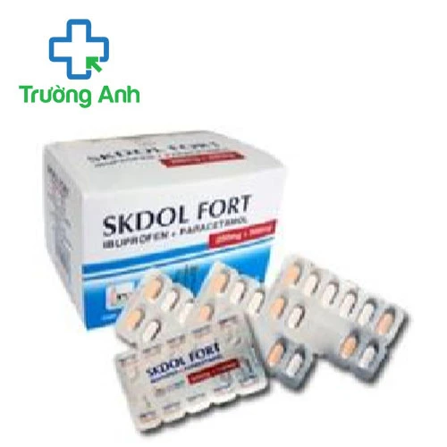 Skdol Fort (hộp 100 viên) - Thuốc điều trị giảm đau, kháng viêm