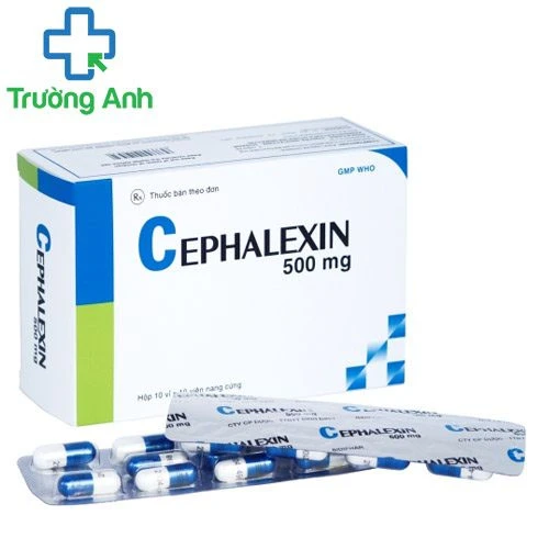 SM.Cephalexin 500 - Thuốc chữa nhiễm khuẩn đường hô hấp hiệu quả