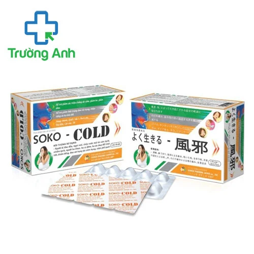 Soko-Cold - Hỗ trợ điều trị ho, đau rát họng, khản tiếng