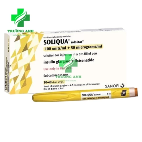 Soliqua Solostar Sanofi - Thuốc điều trị đái tháo đường