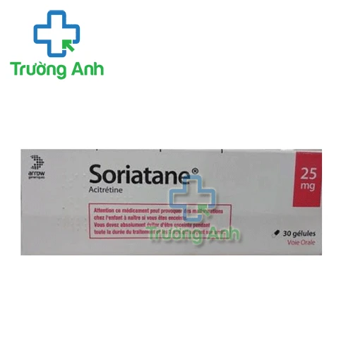 Soriatane 25mg - Thuốc điều trị vảy nến nặng hiệu quả của Pháp