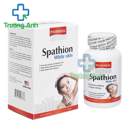 Spathion White skin Pharmekal  - Chống oxy hóa, dưỡng trắng da