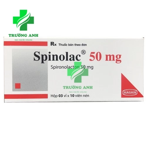 Spinolac 50mg - Thuốc điều trị bệnh tăng aldosteron hiệu quả