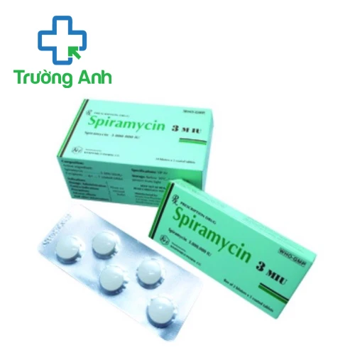 Spiramycin 3 MIU Khapharco - Thuốc điều trị bệnh nhiễm khuẩn