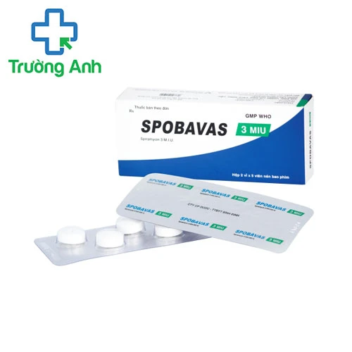 Spobavas 3MIU Bidiphar - Thuốc điều trị nhiễm khuẩn hiệu quả