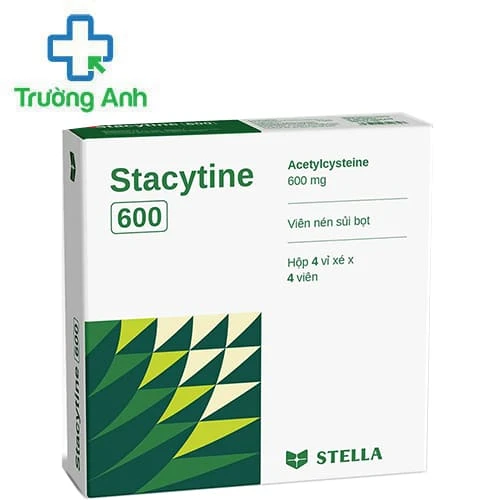 Stacytine 600 - Hỗ trợ điều trị viêm phế quản cấp và mãn tính