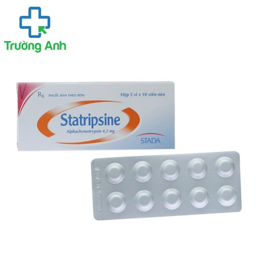 Statripsine - Thuốc dùng để điều trị phù nề sau chân thương hiệu quả