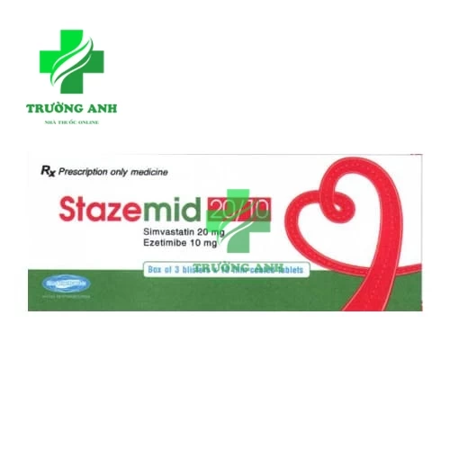 Stazemid 20/10 - Điều trị tăng cholesterol máu hiệu quả của Savi