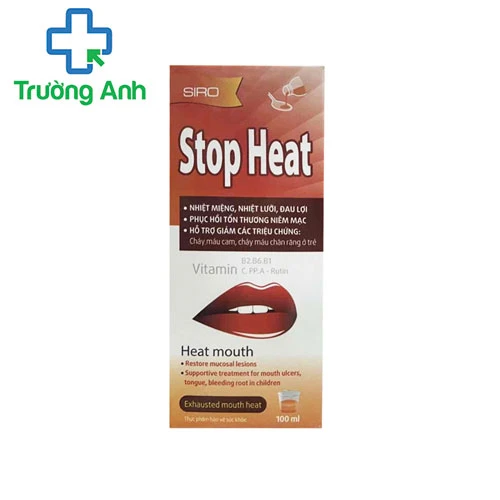 Stop Heat - Hỗ trợ điều trị viêm loét miệng hiệu quả