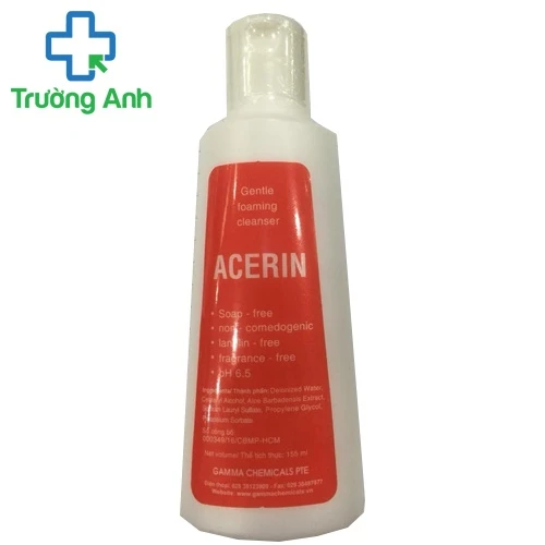 Sữa rửa mặt Acerin - Giúp làm sạch da, dưỡng ẩm ra hiệu quả