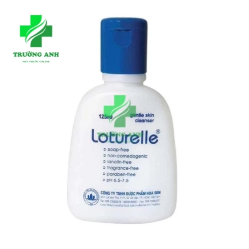 Loturelle 125ml Lotus - Sữa rửa mặt dành cho mọi loại da