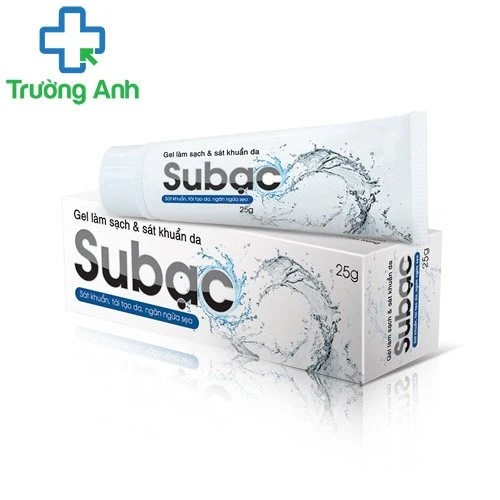 Subac - Giúp làm sạch, sát khuẩn và chống viêm hiệu quả