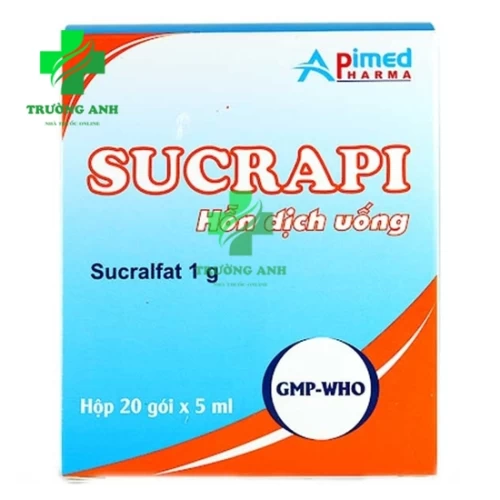 Sucrapi - Điều trị loét tá tràng, loét dạ dày lành tính