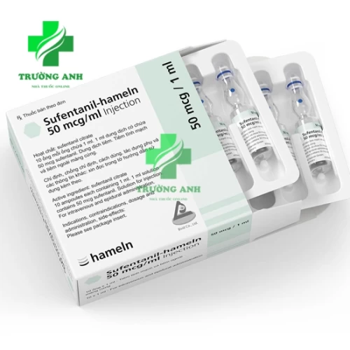 Sufentanil-hameln 50mcg/ml - Thuốc giảm đau hiệu quả của Đức