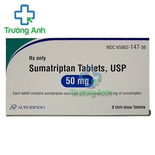 Sumatriptan Tablets,USP 50mg - Điều trị đau nửa hiệu quả