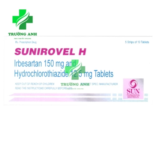 Sunirovel H - Thuốc điều trị tăng huyết áp vô căn của Ấn Độ