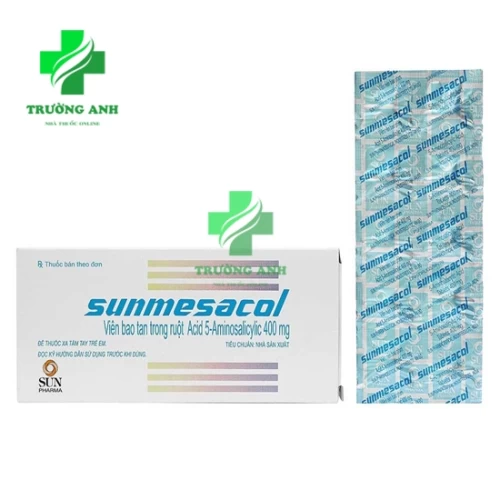 Sunmesacol - Thuốc điều trị viêm loét đại tràng  hiệu quả của Ấn Độ