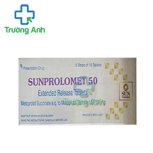 Sunprolomet 50 - Thuốc điều trị tăng huyết áp của Ấn Độ