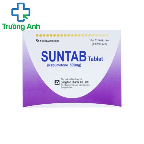 Suntab Tablet - Thuốc giảm đau, chống viêm hiệu quả
