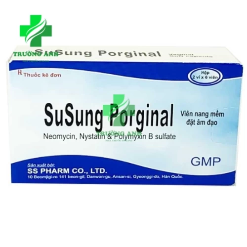 SuSung Porginal Pharma - Thuốc điều trị viêm nhiễm âm đạo hiệu quả