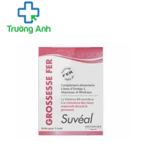 Suveal Grossesse Fer - Bổ sung vitamin cho phụ nữ có thai và cho con bú 