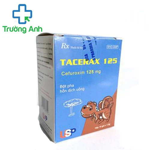 Tacerax 125 USP - Điều trị nhiễm khuẩn đường hô hấp trên