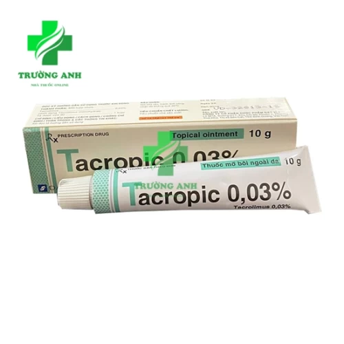 Tacropic 0,03% - Thuốc chữa viêm da cơ địa hiệu quả