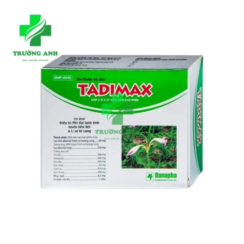 Tadimax - Thuốc điều trị u sơ tử cung hiệu quả