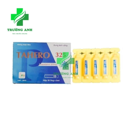 Tahero 325 - Thuốc giảm đau, hạ sốt của Phương Đông Pharma