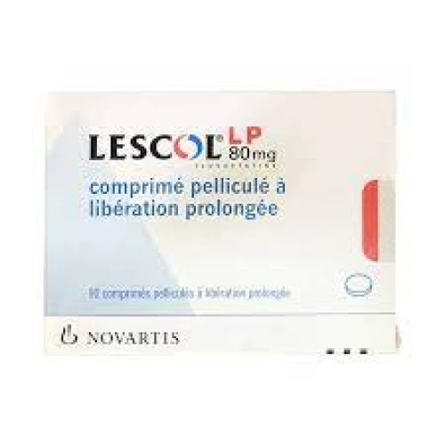 Lescol LP 80mg Novartis - Thuốc hỗ trợ giảm cholestorol 