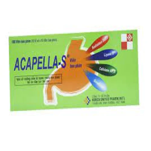 Acapella-S - Thuốc điều trị triệu chứng đầy bụng