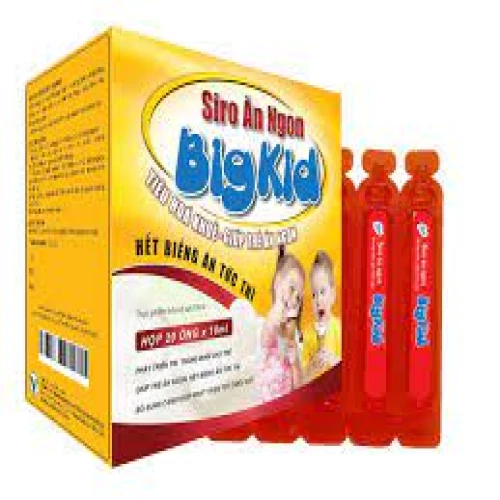 Siro Ăn ngon Bigkid - Siro giúp bé ăn ngon bổ sung sức khỏe