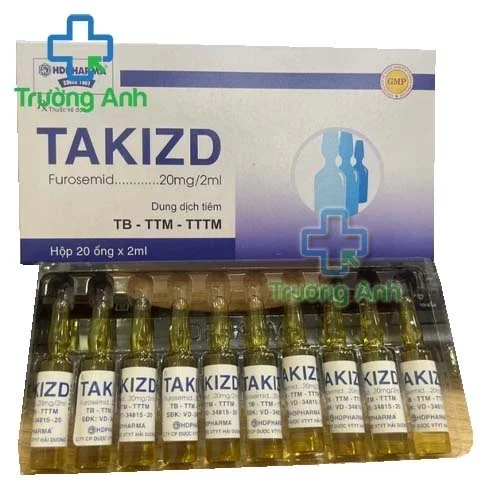 Takizd 20mg/2ml HD Pharma - Thuốc điều trị tăng huyết áp nhẹ