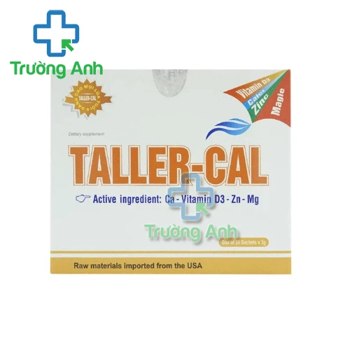 Taller cal - Giúp xương chắc khỏe, phòng chống bệnh về xương