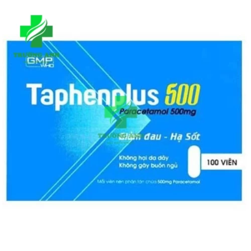 Taphenplus 500 - Thuốc hạ sốt, giảm đau của Sao Kim Pharma