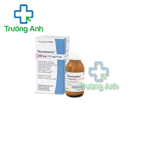 Taromentin Lọ 12.6g Tarchomin - Điều trị viêm tai giữa và viêm xoang