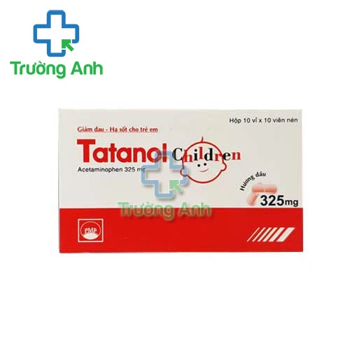 Tatanol children 325mg Pymepharco - Thuốc giảm đau, hạ sốt