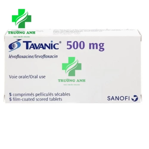 Tavanic 500mg - Thuốc điều trị viêm xoang hiệu quả