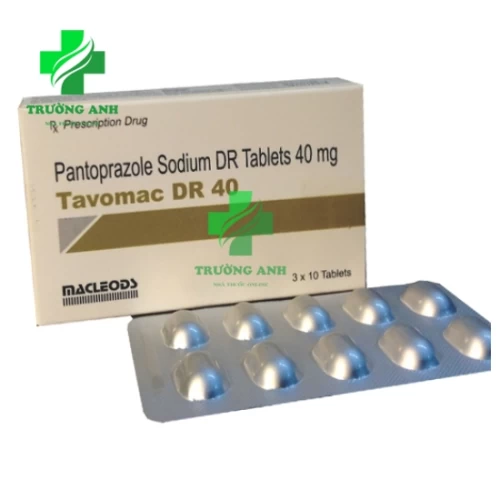 Tavomac DR 40 - Thuốc điều trị tào ngược dạ dày, thực quản