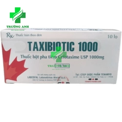 Taxibiotic 1000 - Thuốc điều trị nhiễm trùng máu hiệu quả