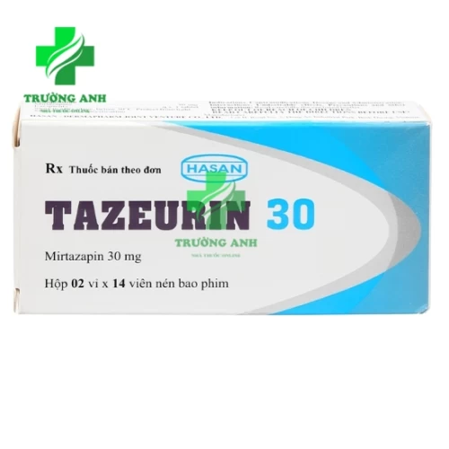 TAZEURIN 30 - Thuốc điều trị trầm cảm hiệu quả