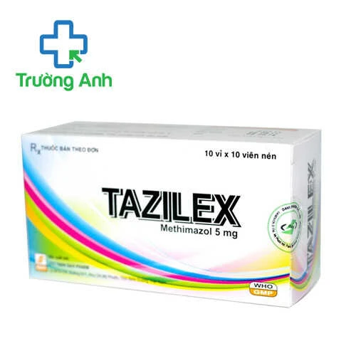 Tazilex 5mg - Thuốc điều trị nhiễm độc giáp hiệu quả