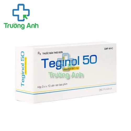 Teginol 50 DHG Pharma - Thuốc điều trị tăng huyết áp