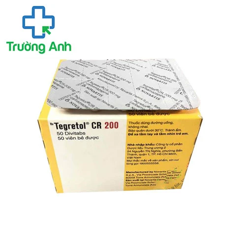 Tegretol CR 200 - Điều trị bệnh động kinh hiệu quả của Ý